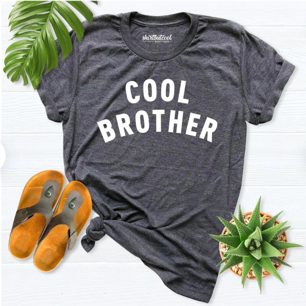 🌟LAST CALL! Cool Brother 100% Cotton T-Shirt (Black)